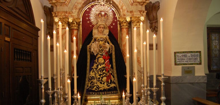 Celebración de la Inmaculada Concepción en los Ferroviarios