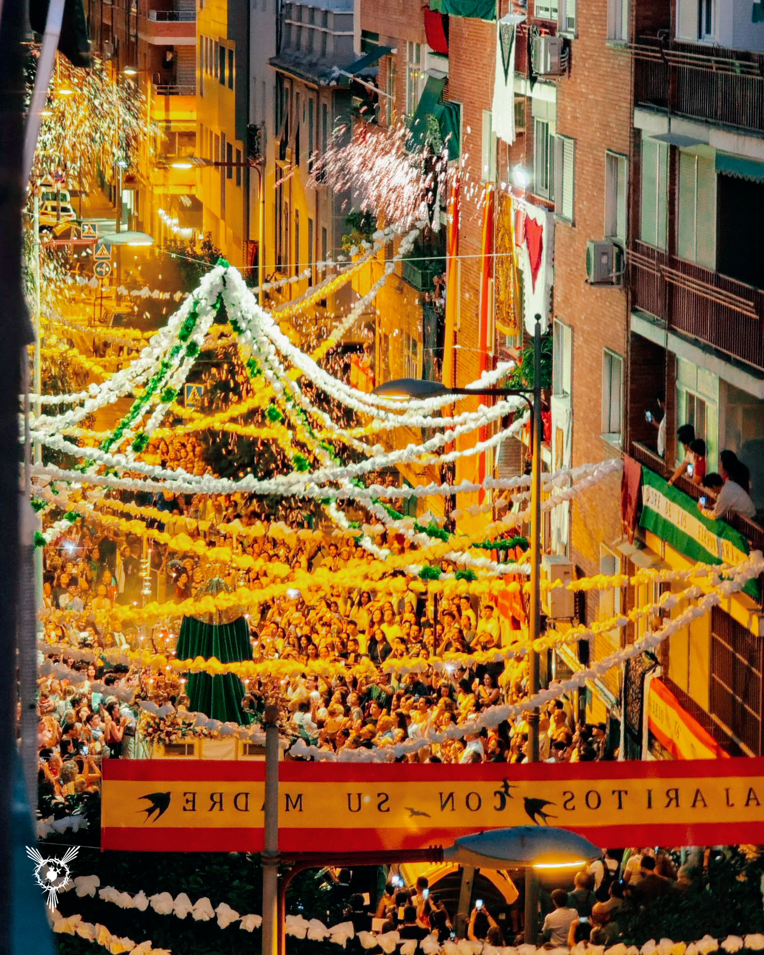 «Los Pajaritos» volvieron a vibrar con la virgen